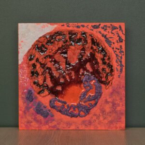 Colorful textured abstract art